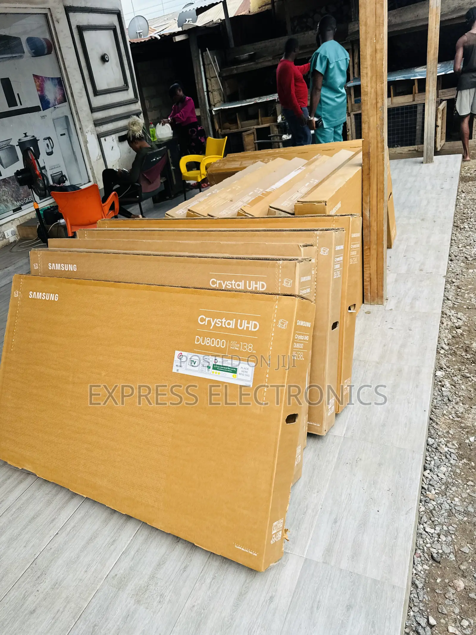 Samsung Uhd Smart Glossy Led Screen 55”Du8000