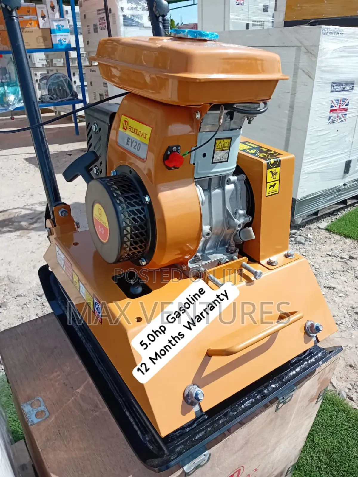 Eternafield Plate Compactor Gasoline 5.0hp