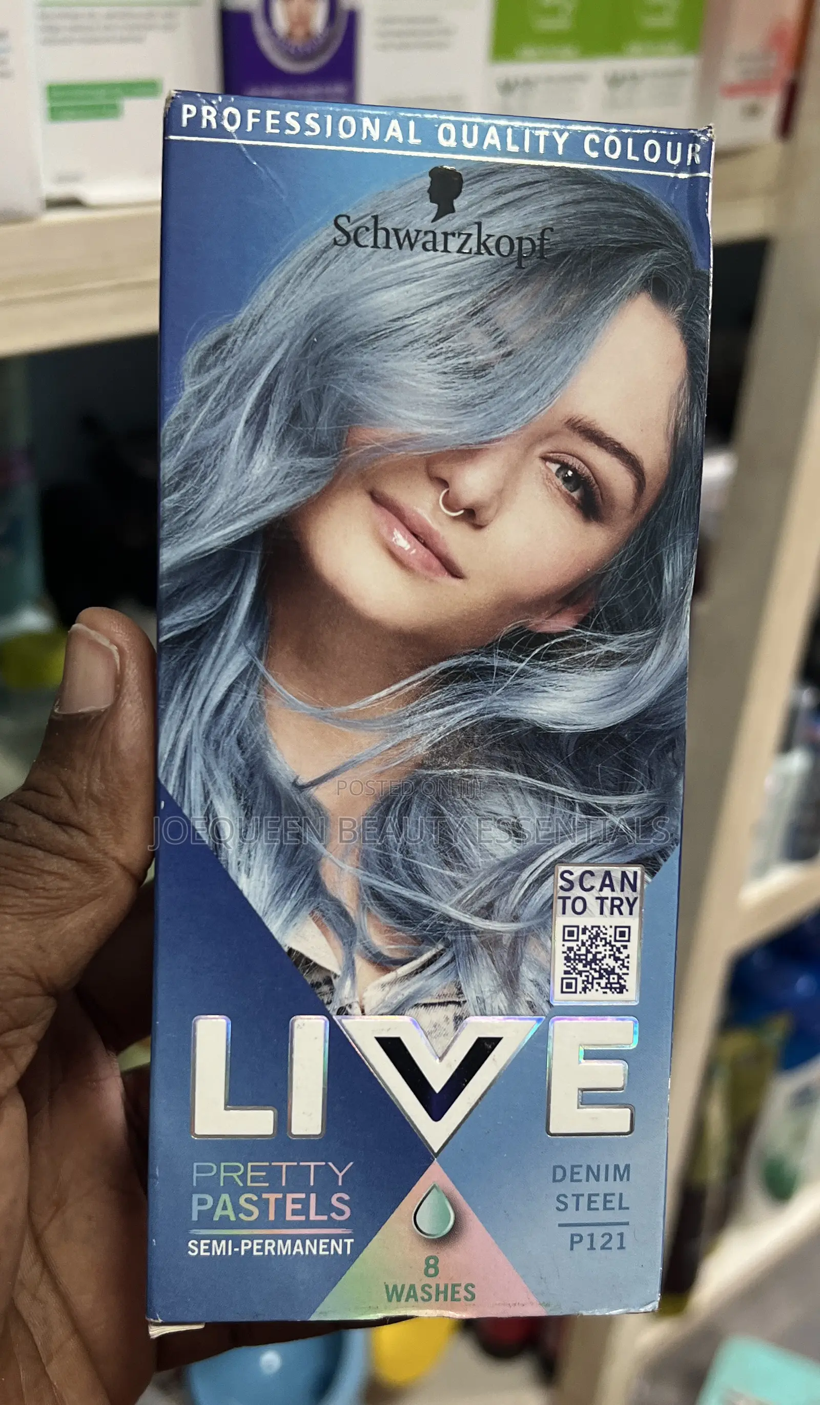 Live Ultra Brights Semi Permanent Dye