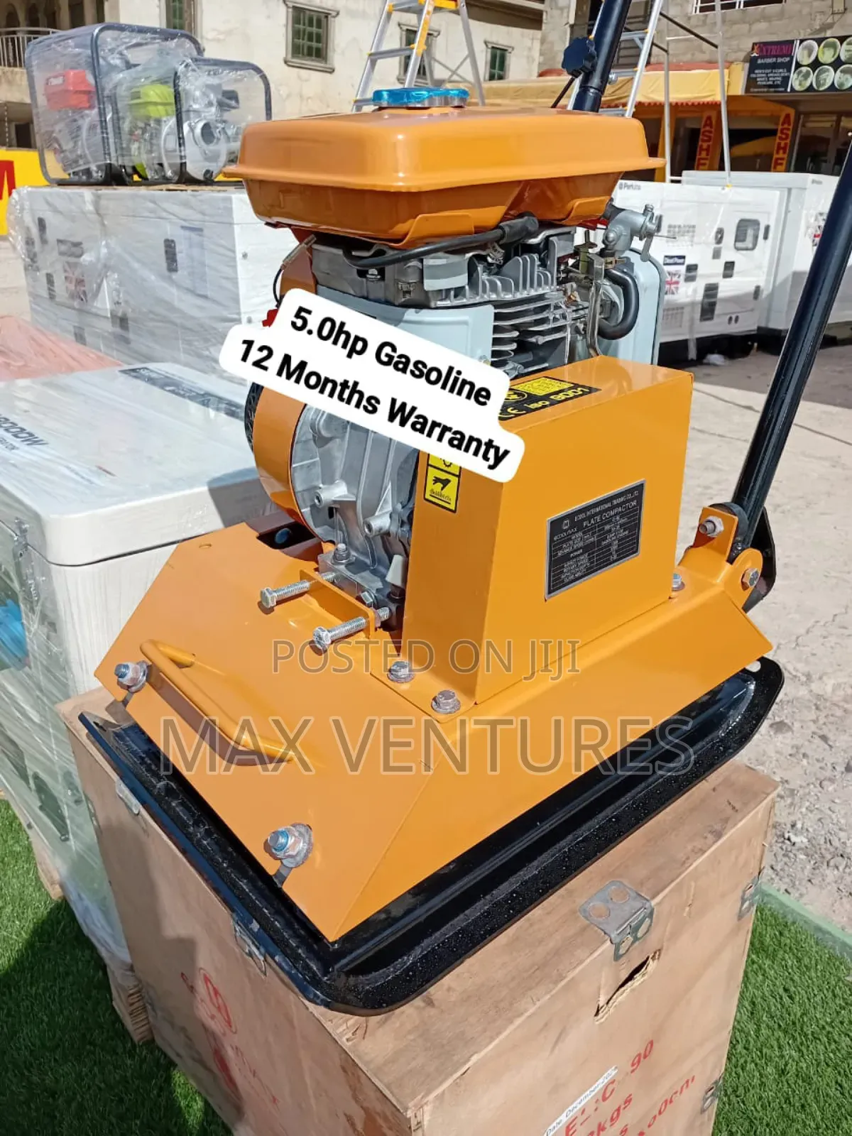 Plate Compactor Ecoolmax 5.0hp Hyperion