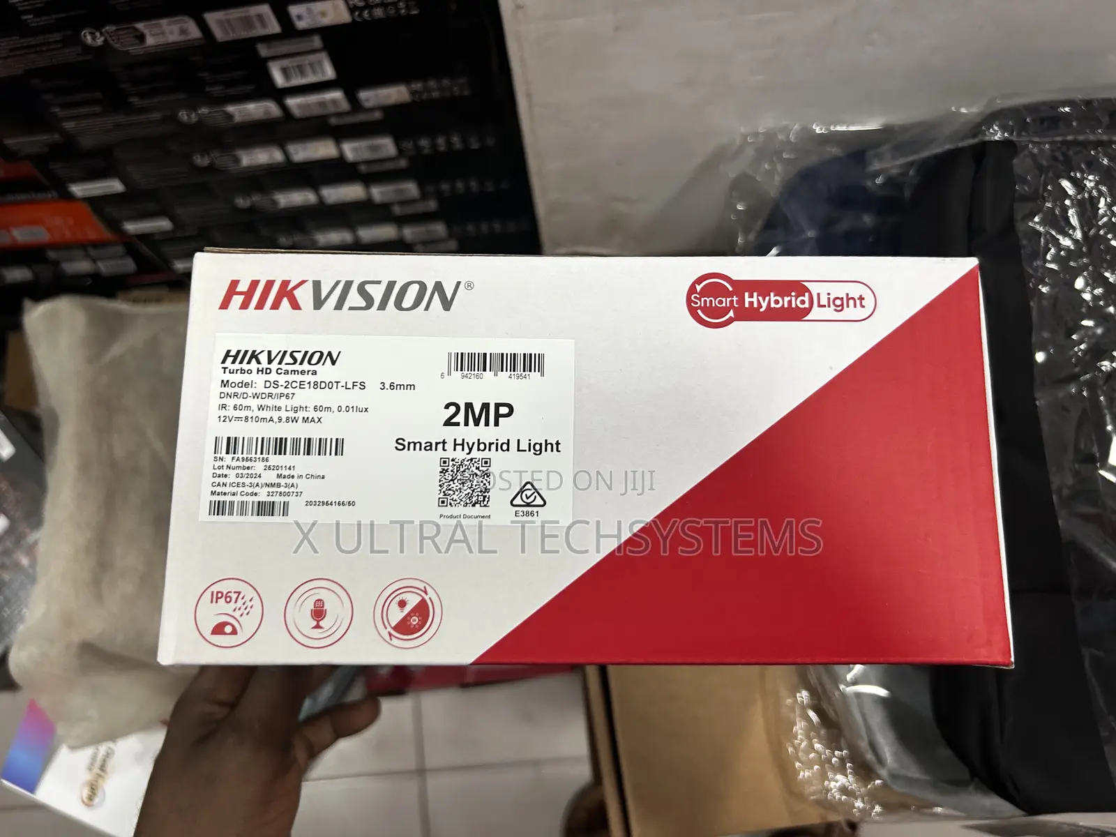 Hikvision 2mp Smart Hybrid Light With Audio