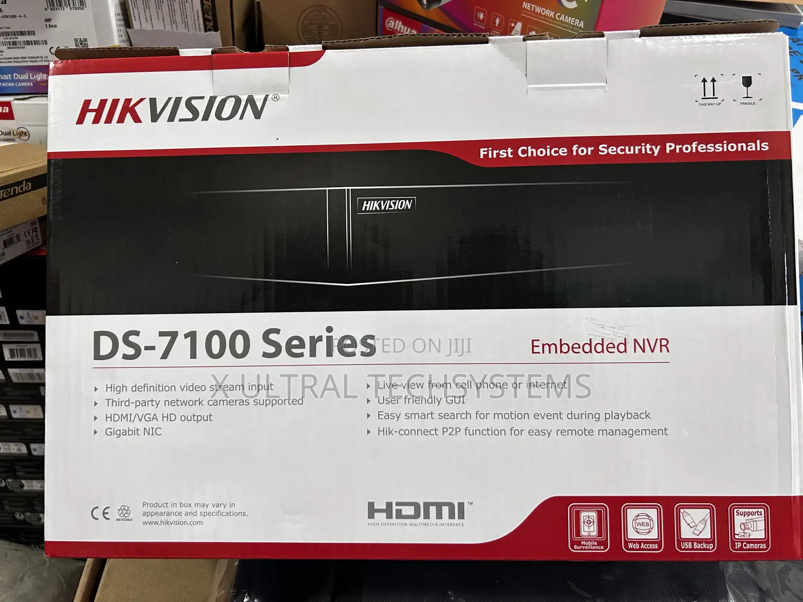 Hikvision Poe 4ch NVR Ds-7104ni-Q1/4p/M