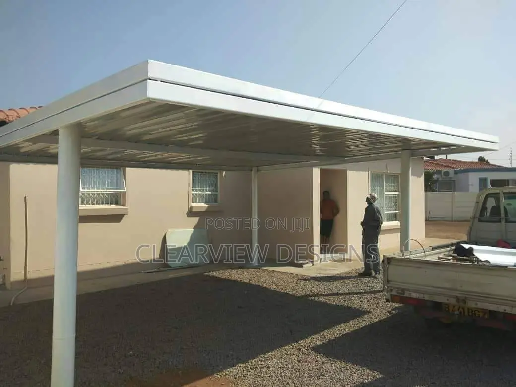 Stylish Metal Pergola