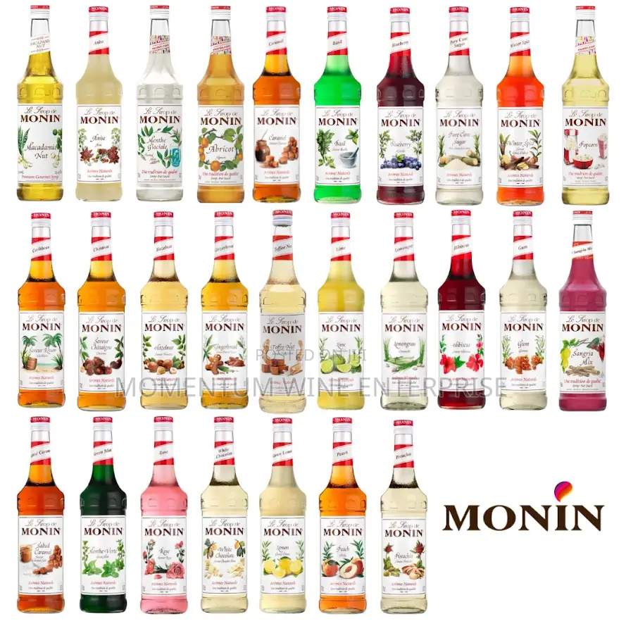 Monin Syrup All Flavours