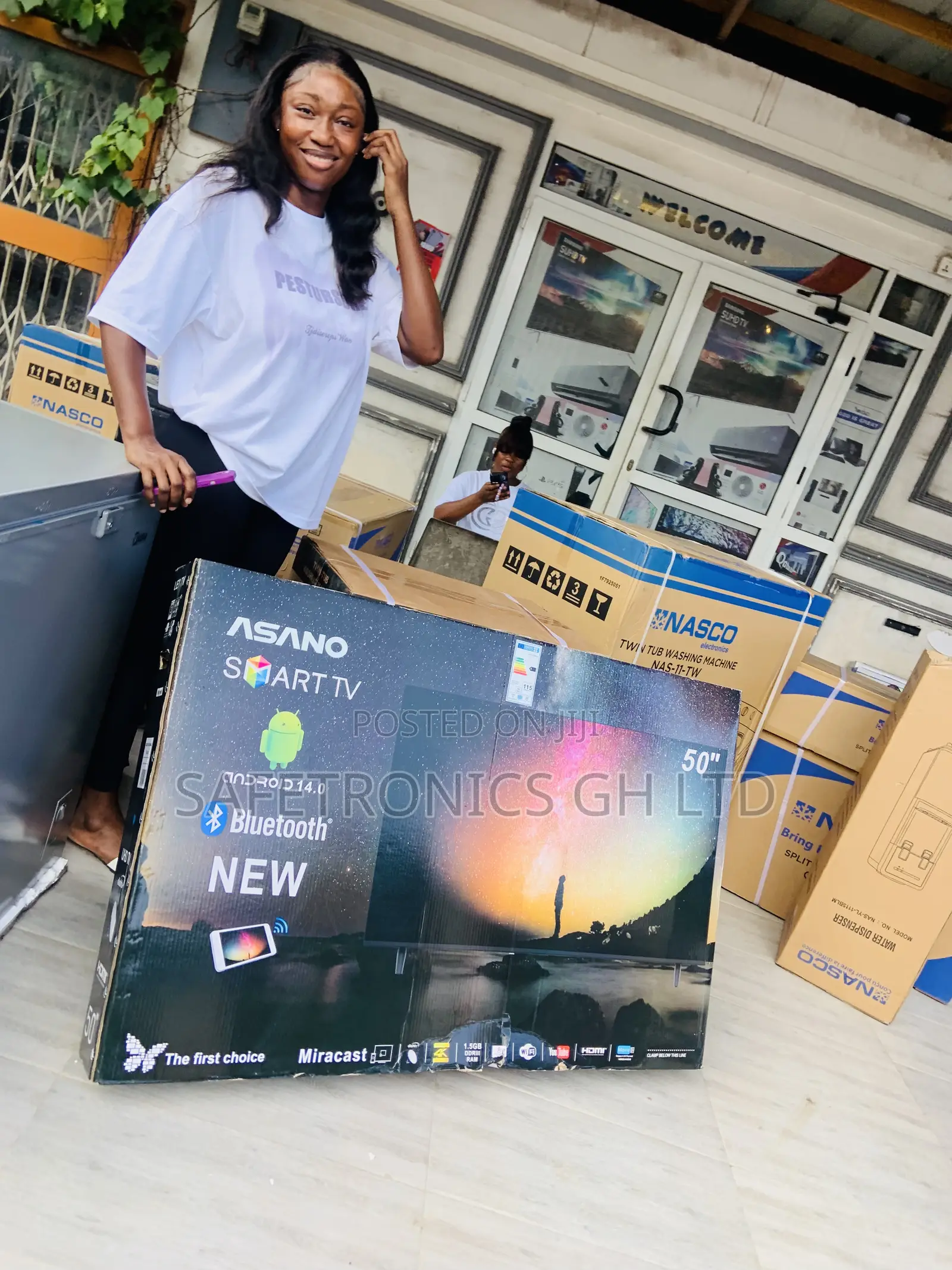 Kindly Order Led 50 Inch Asano Android Uhd Tv