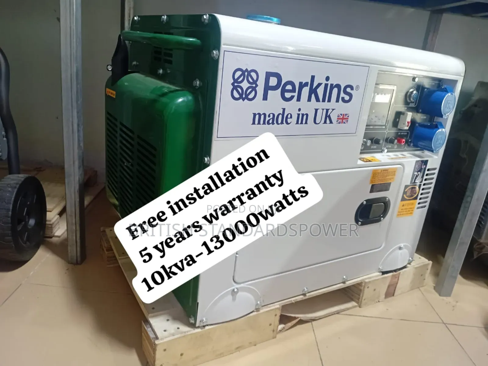 Fuel Forge Power 10lva Silent Diesel Generator