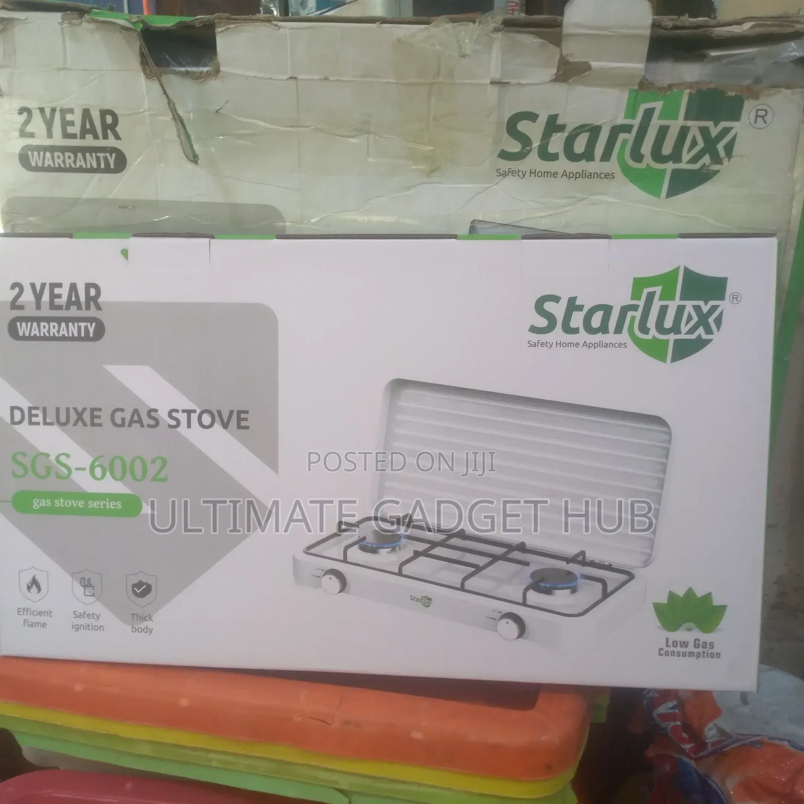 Starlux 2 Burner Stove