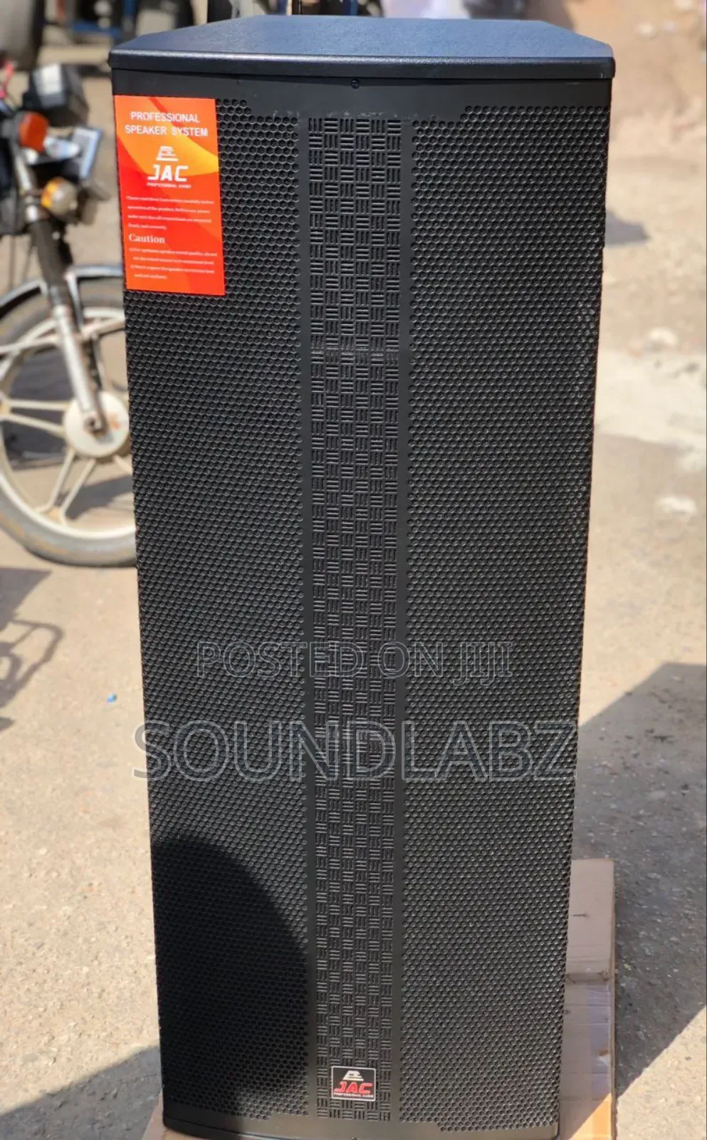 Jac Professional Pair Of Full-range Audio Speaker