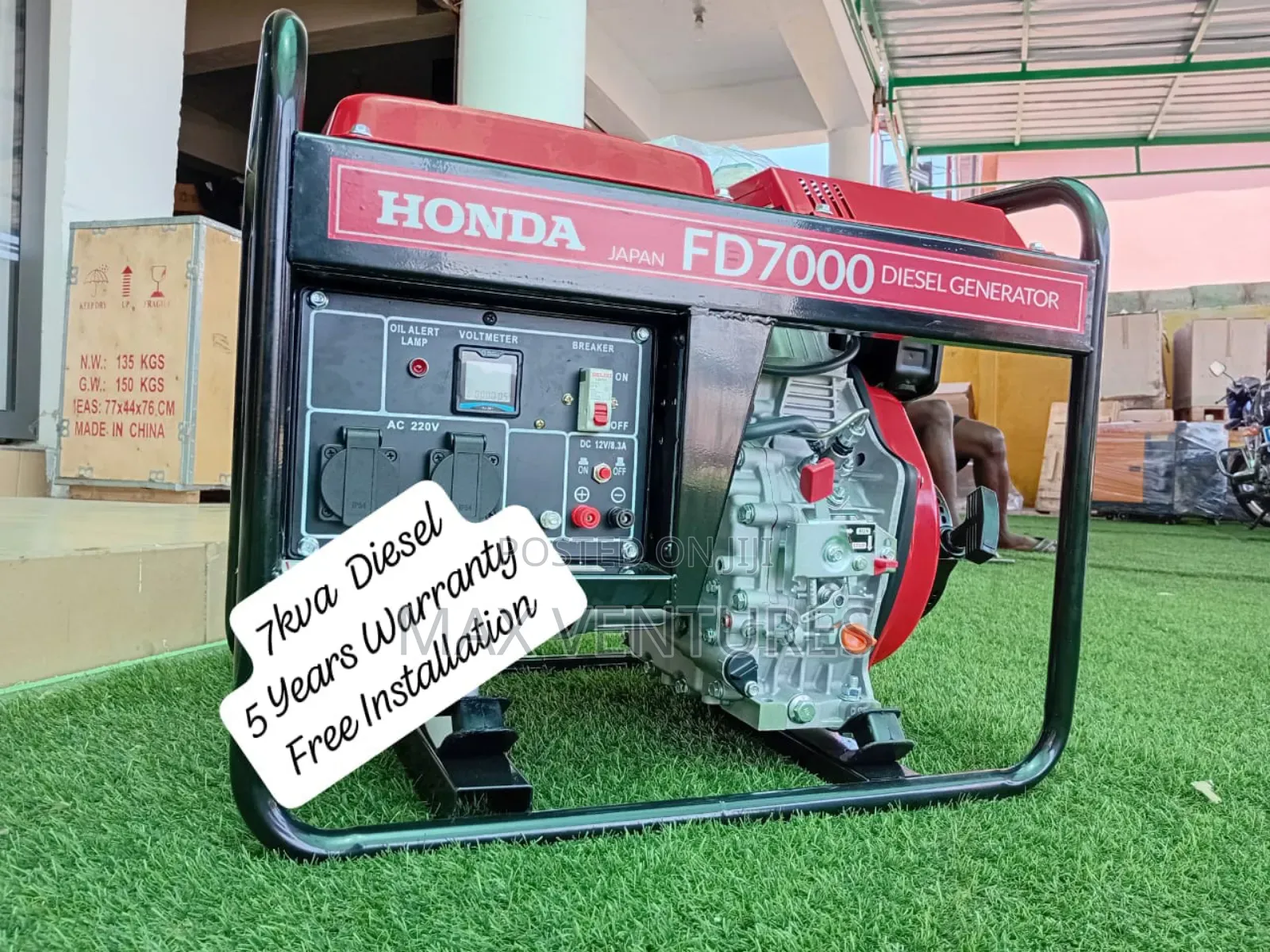 Diesel 7.0kva Honda Generator Regal 7.0kva