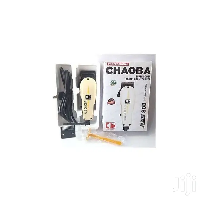 Chaoba Fashion Hair Clipper - Black White