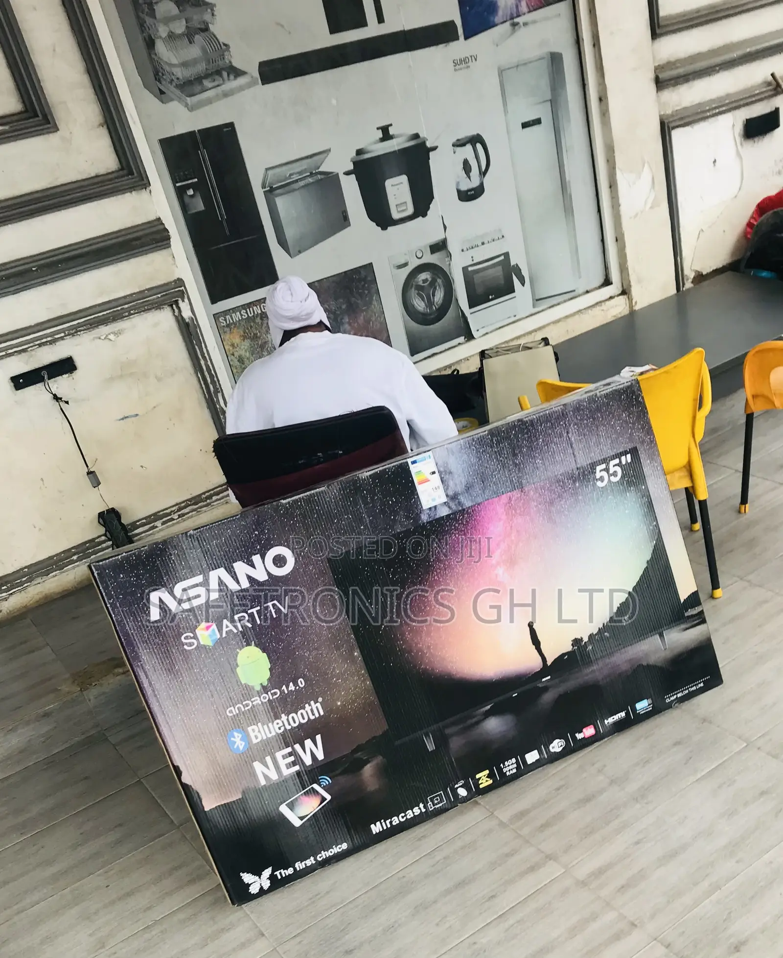 Correct Smart Led 55 Inch Android Asano Crystal Tv