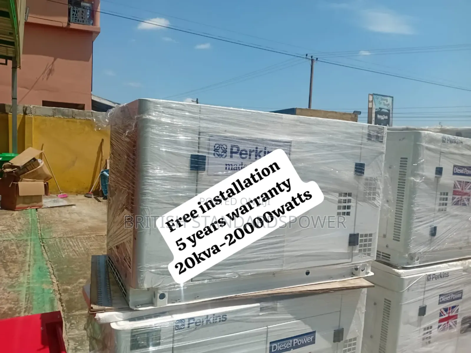 High Octane 20kva Diesel Silent Generator