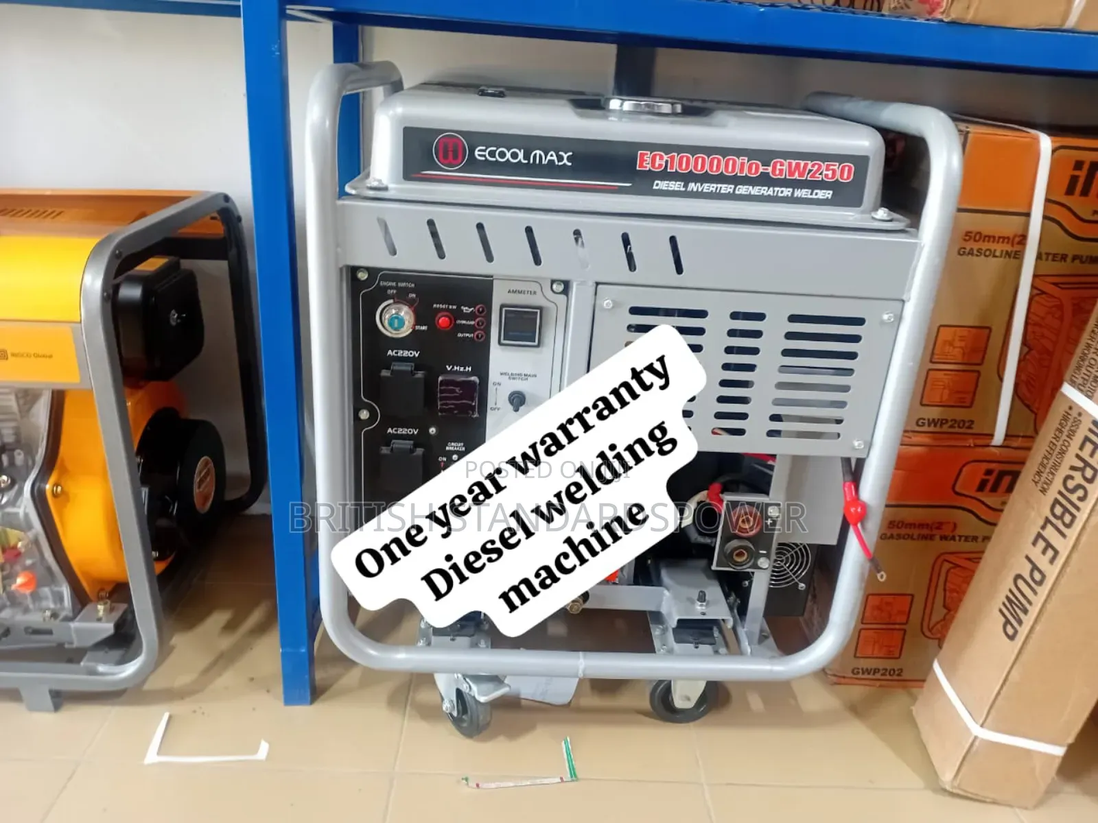 Reduced Maintenance Diesel Welding Machine