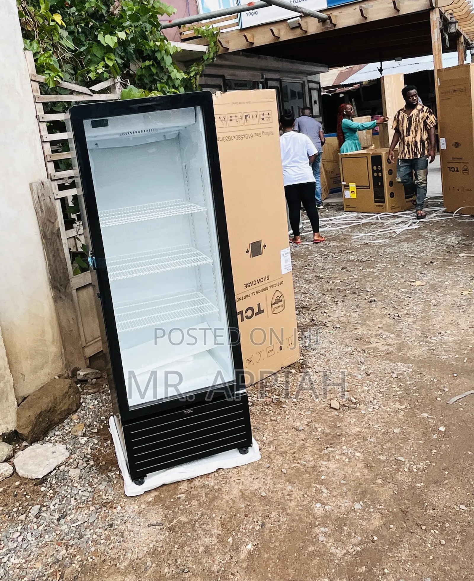 Shop Unique TCL F215cb 215ltrs Single Door Display Fridge.