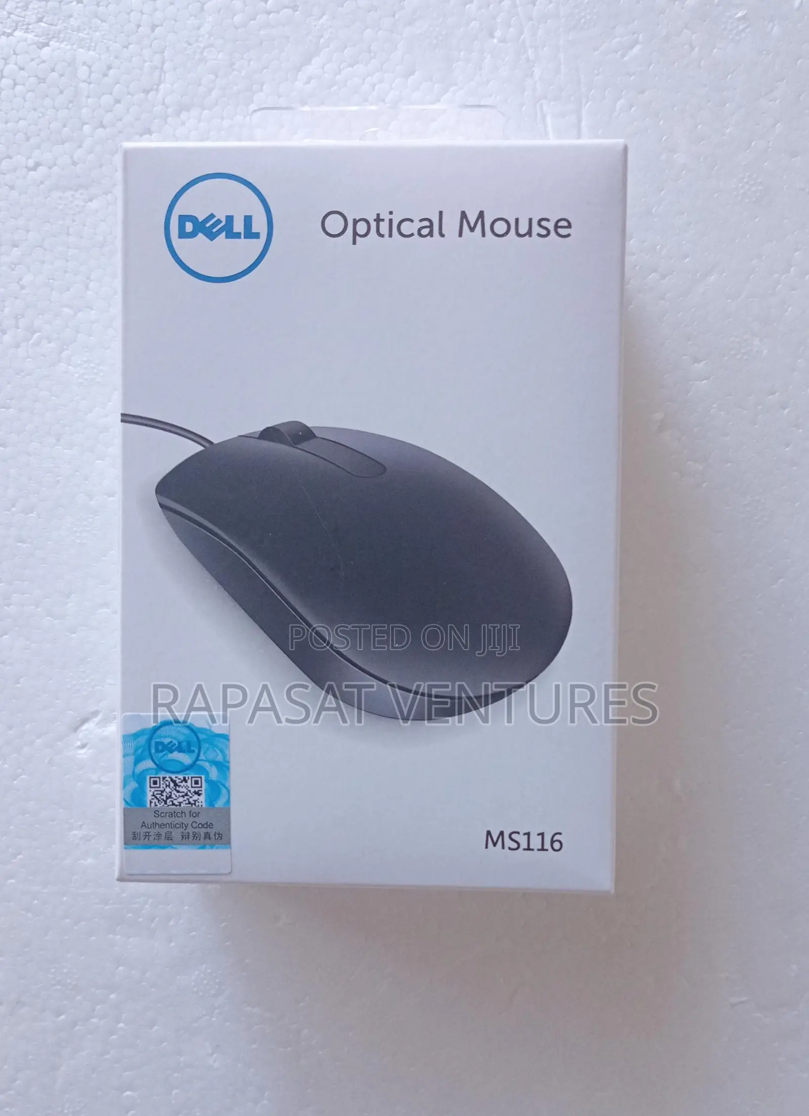Dell Optical Wired Mouse Ms116 - Original