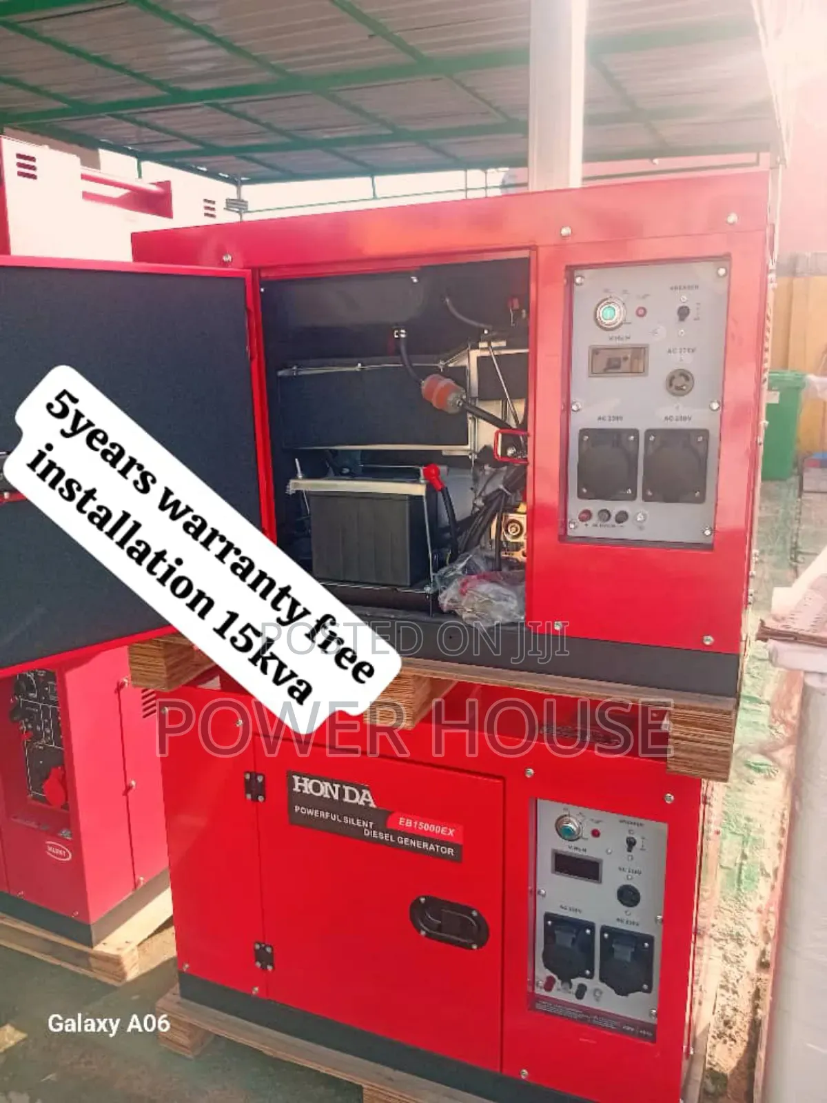 Legalise Loop Honda Diesel Engine 15kva 16500watts Generator