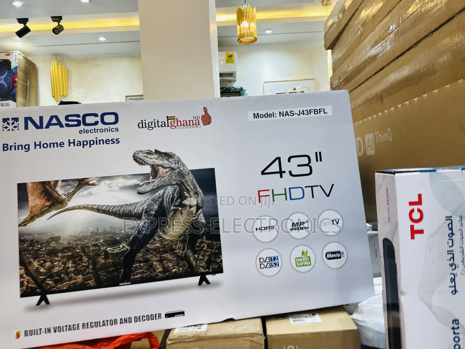 Best Buy for Less Nasco 43”Fhd Satellite Digital Tv