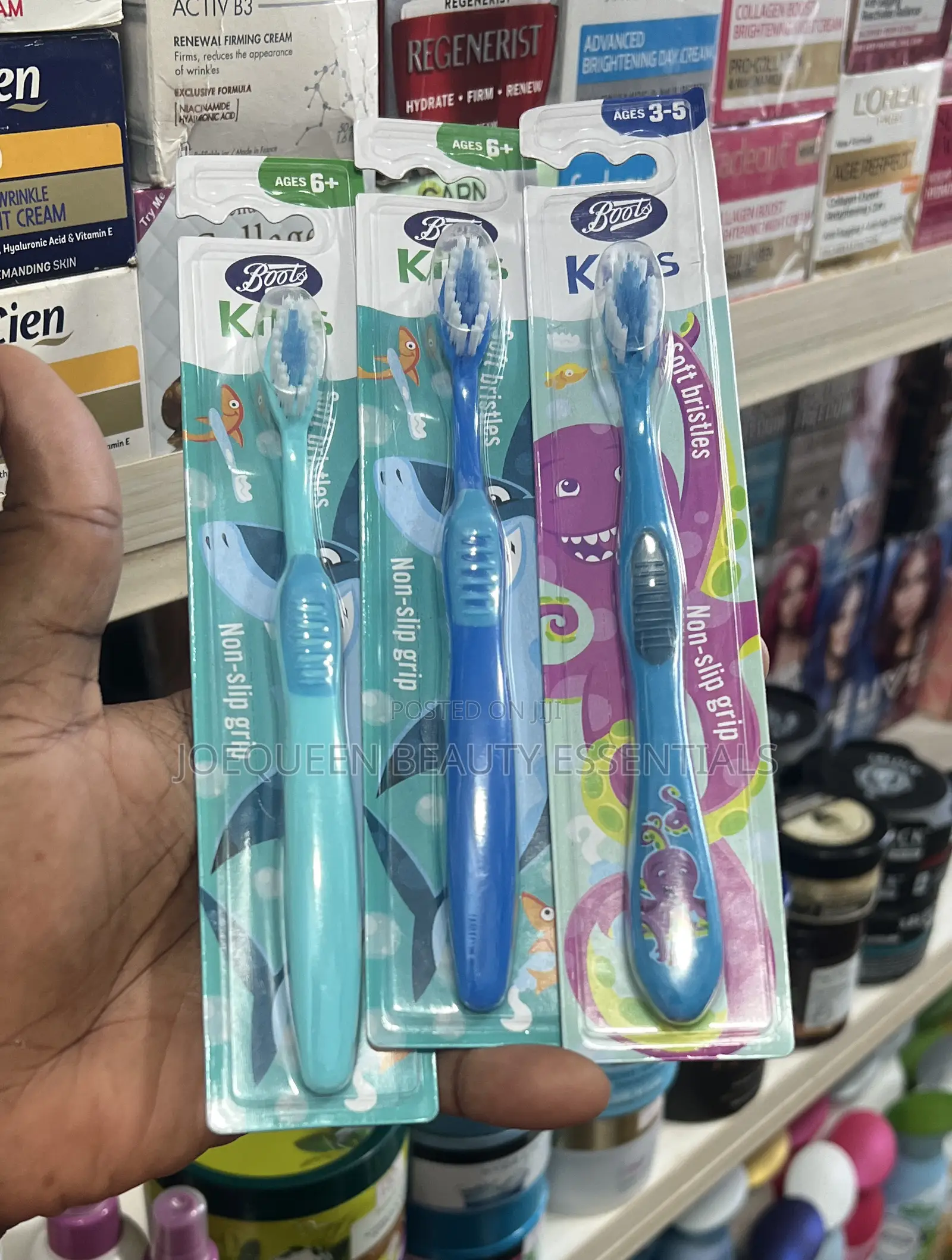 Boots Kids Non Slip Grip Toothbrush