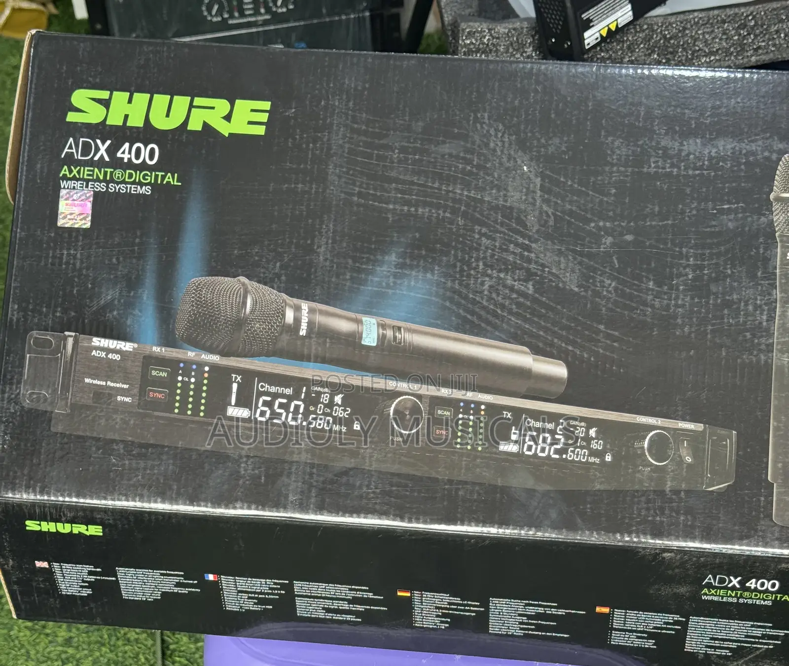 Shure Ad400 -Dual Microphone