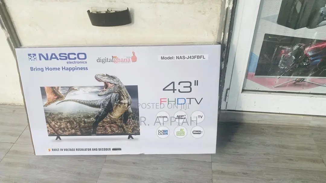 Newly Made Nasco 43” Full Hd Led Digital Satellite .