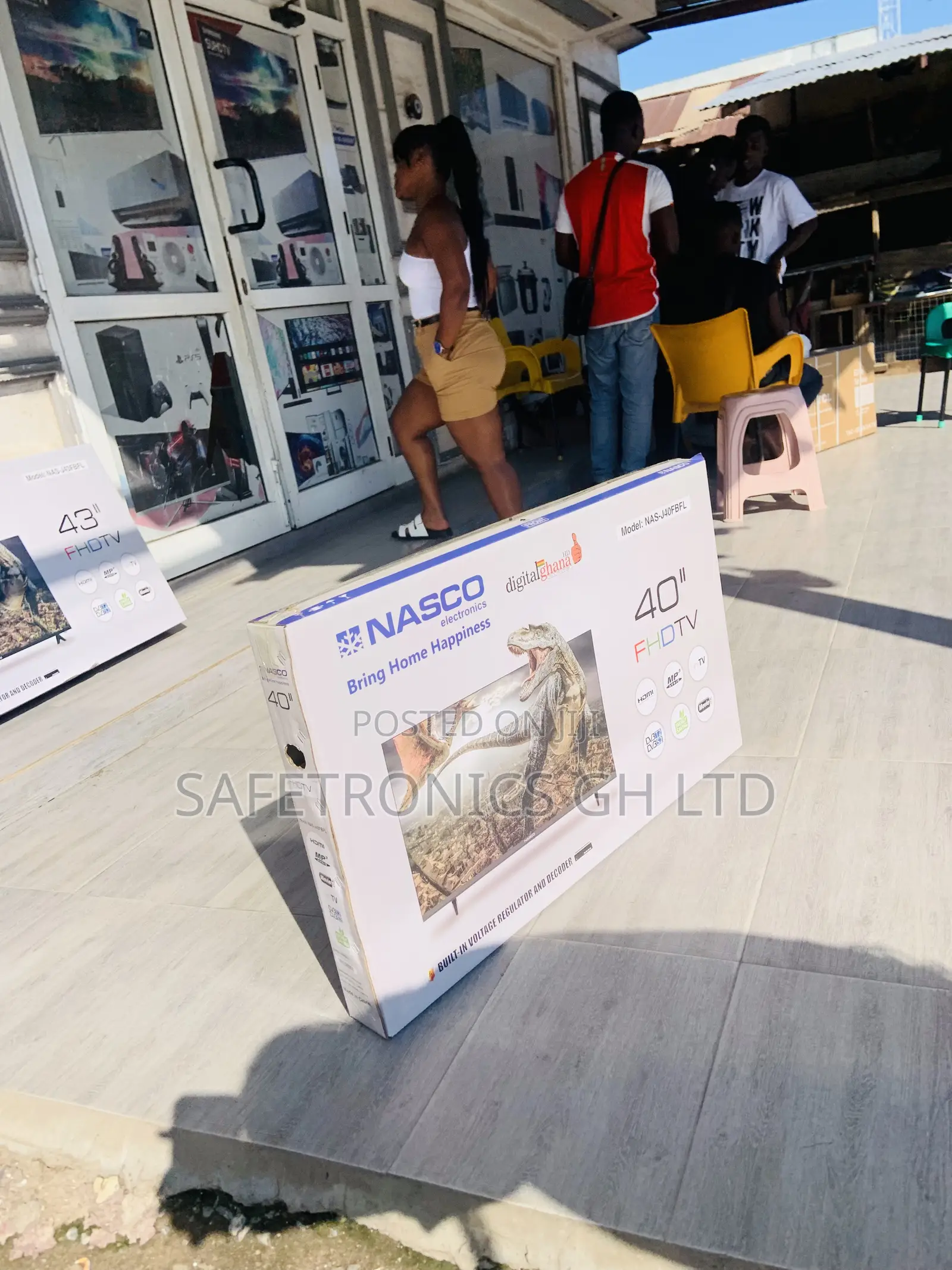 Accurate New 43 Inch Digital Full Hd Nasco Tv