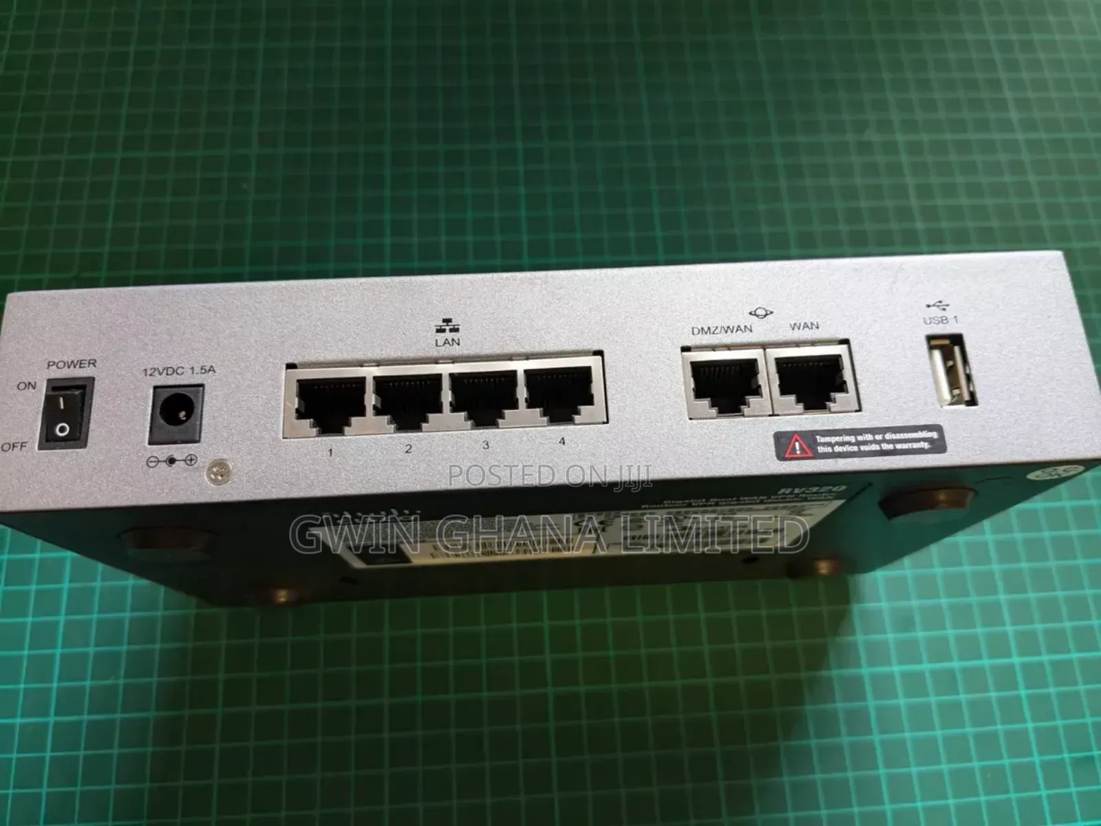 Cisco Rv320 Dual Gigabit Wan Vpn Router