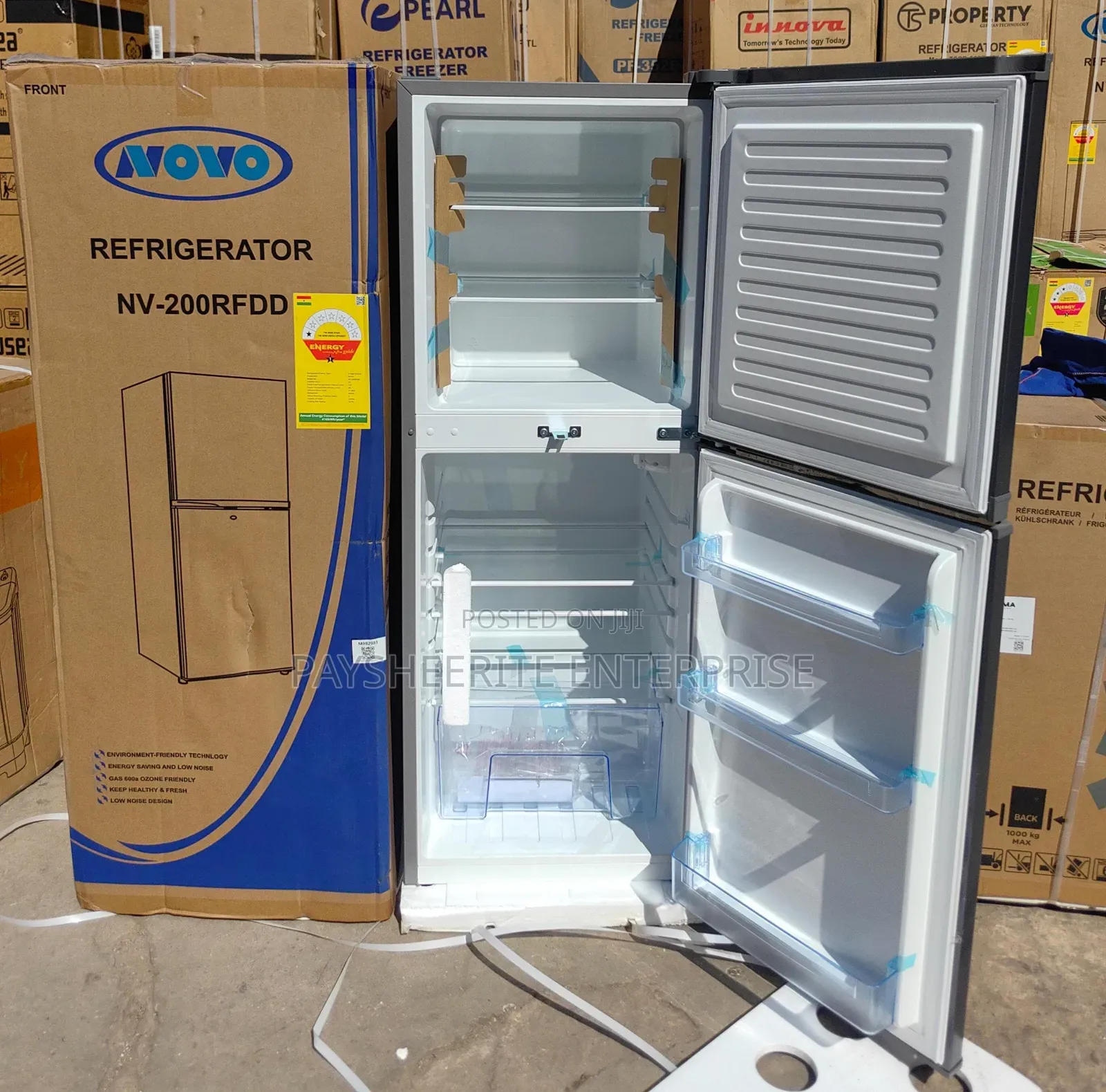 Novo Double Door 195ltr
- 3200gh