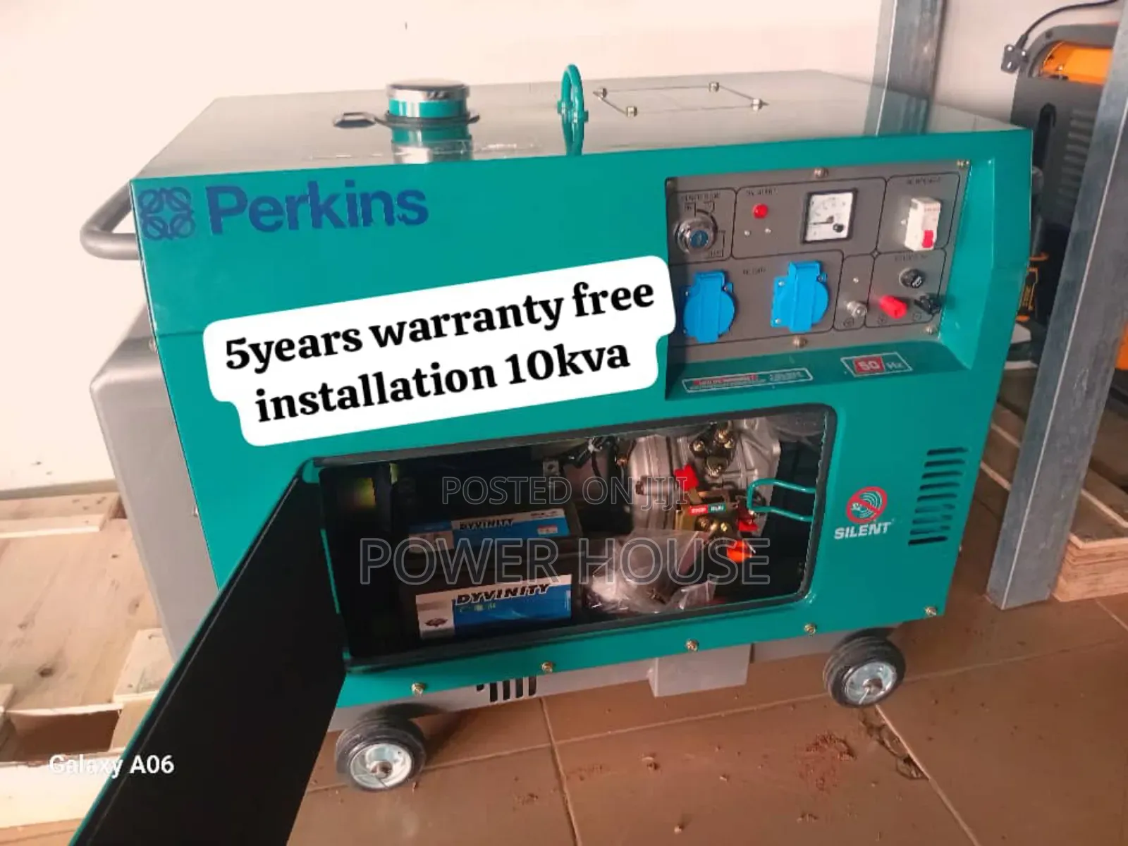 Panel Chronos Perkins 10kva 13000watts Generator Diesel