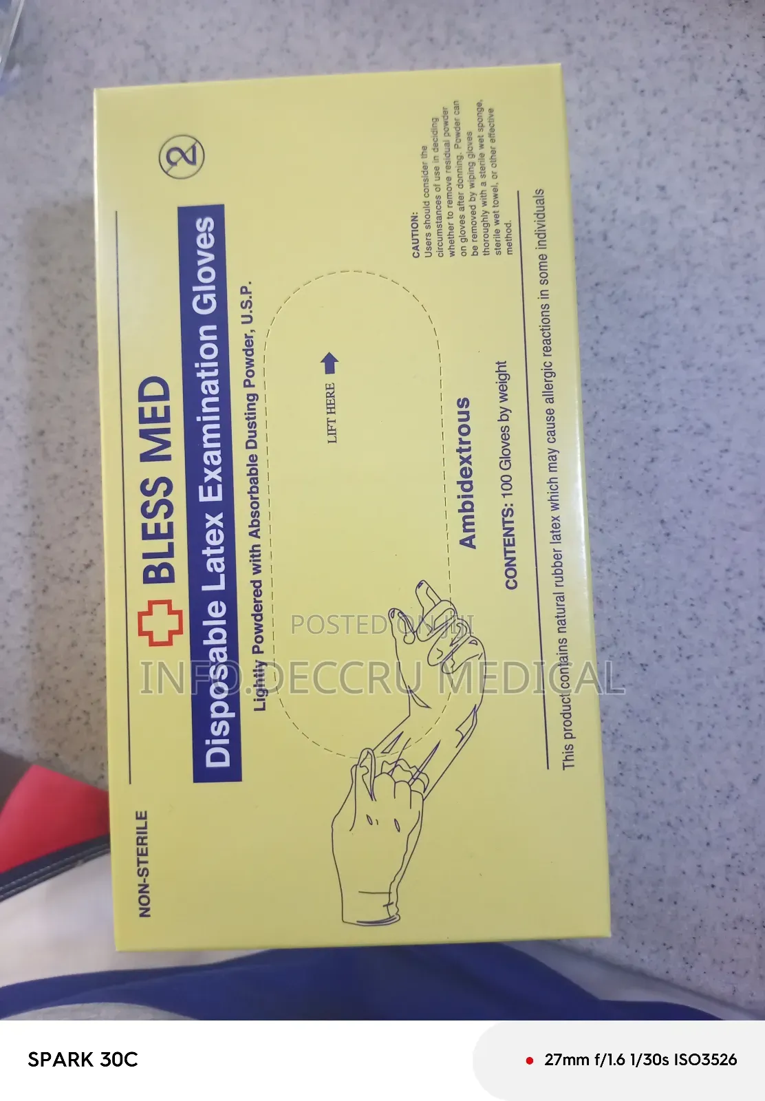 Examination Gloves (Large and Medium)