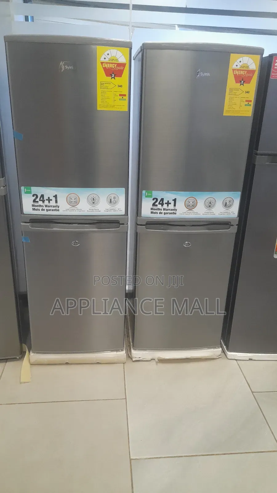 Syinix Fridge 140l Bottom Freezer