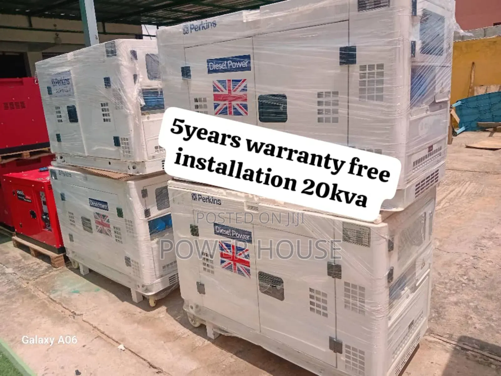 Panel Onyxedge 20kva Perkins Diesel Generator 20kva