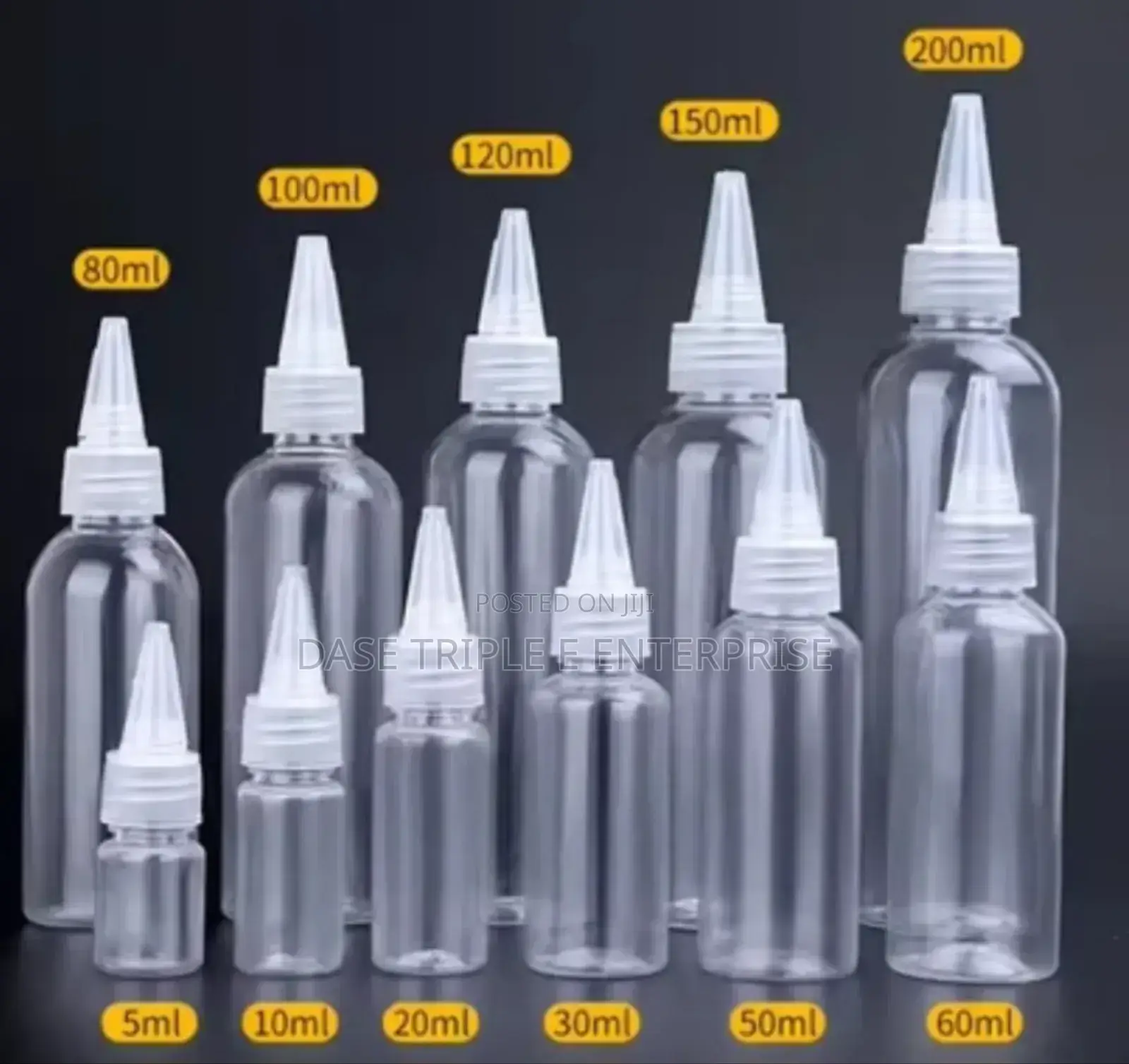 Plastic Nozzle Bottle 50ml