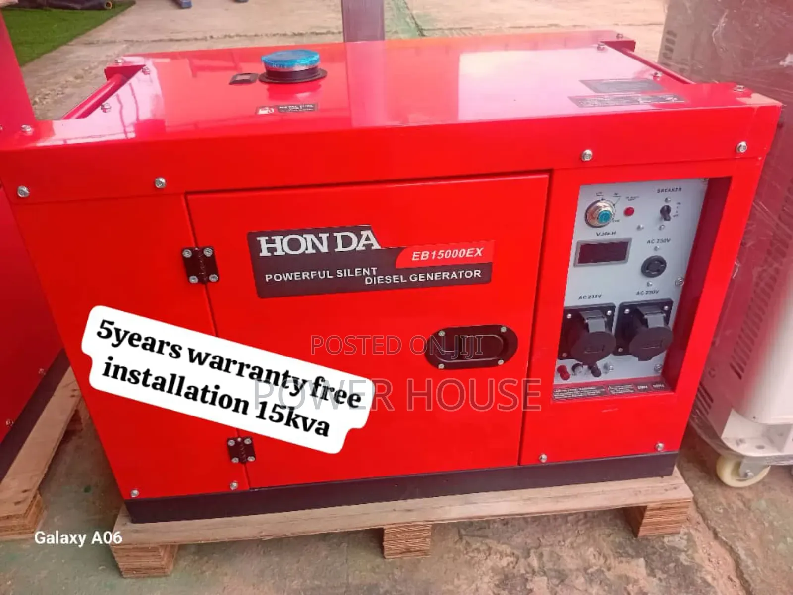 Panel Fusion Pulse Honda Diesel Generator 15kva 16500watts
