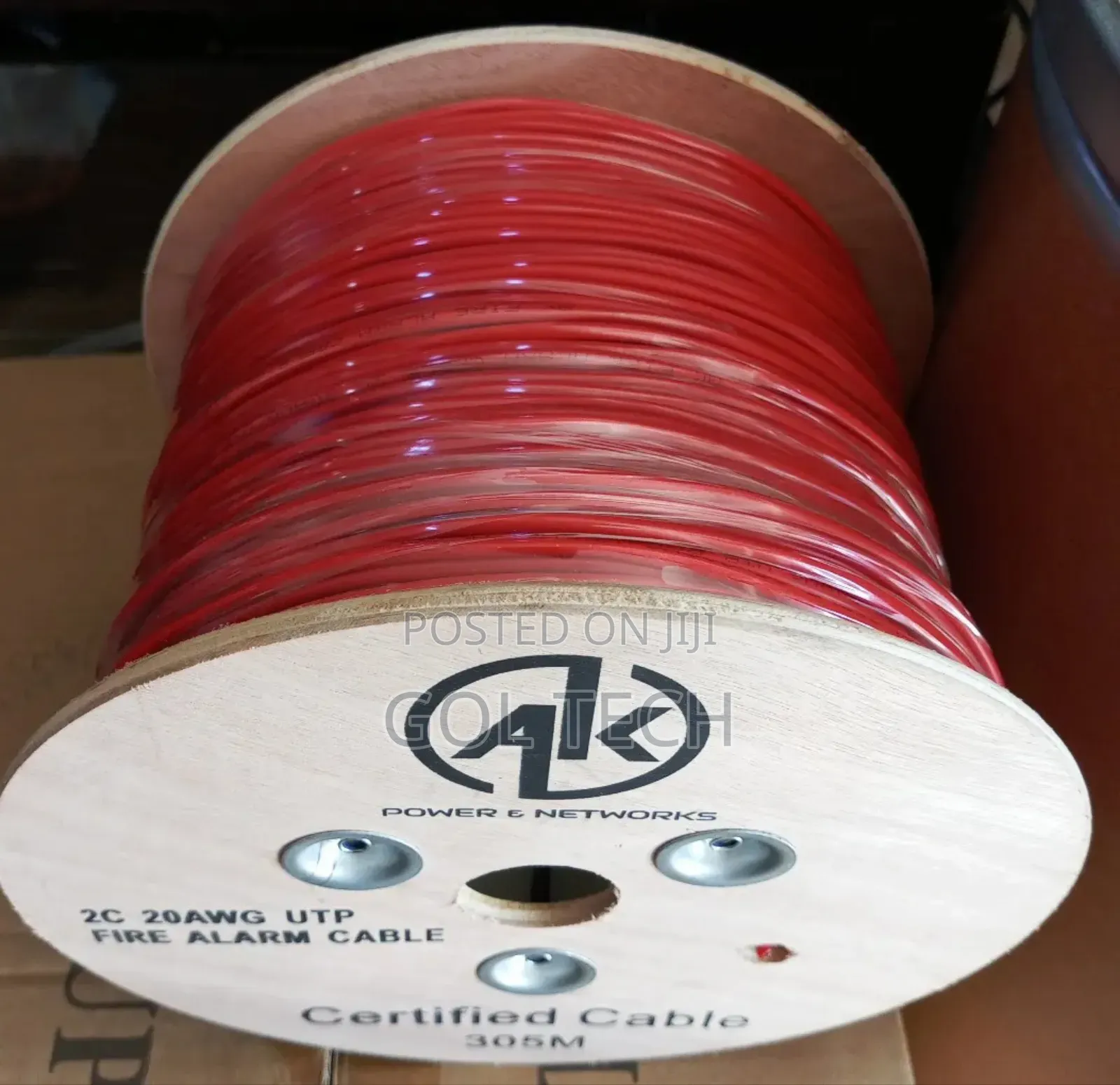 Fire Alarm Cable 305m Ak Original 1.5mm 20awg