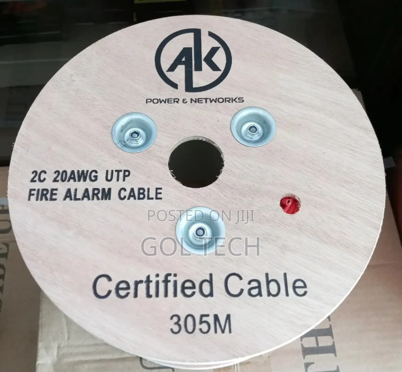 Fire Alarm Cable 305m Ak Original 1.5mm 20awg