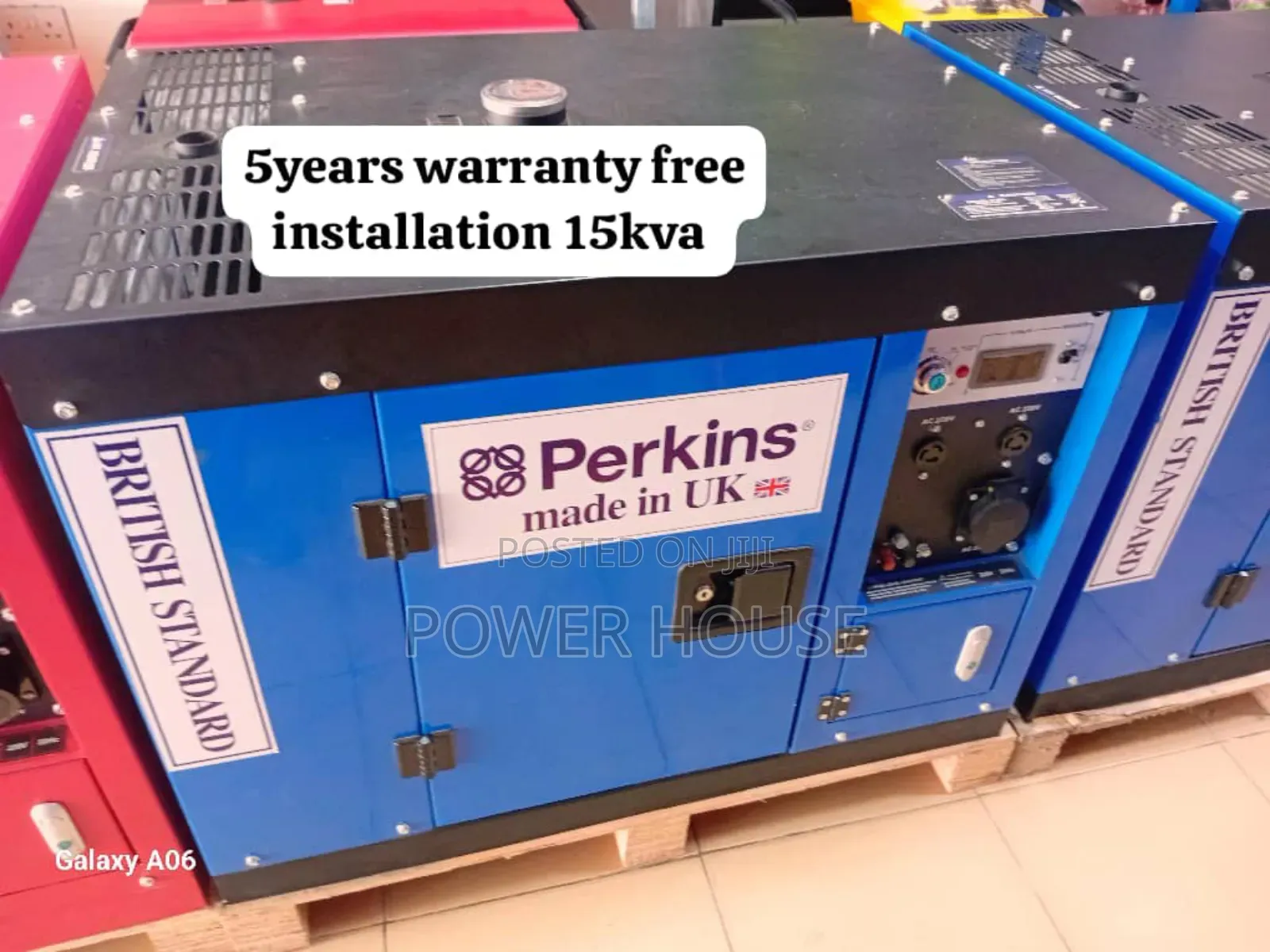 Panel Core Controller Perkins 16500watts 15kva Diesel Genera