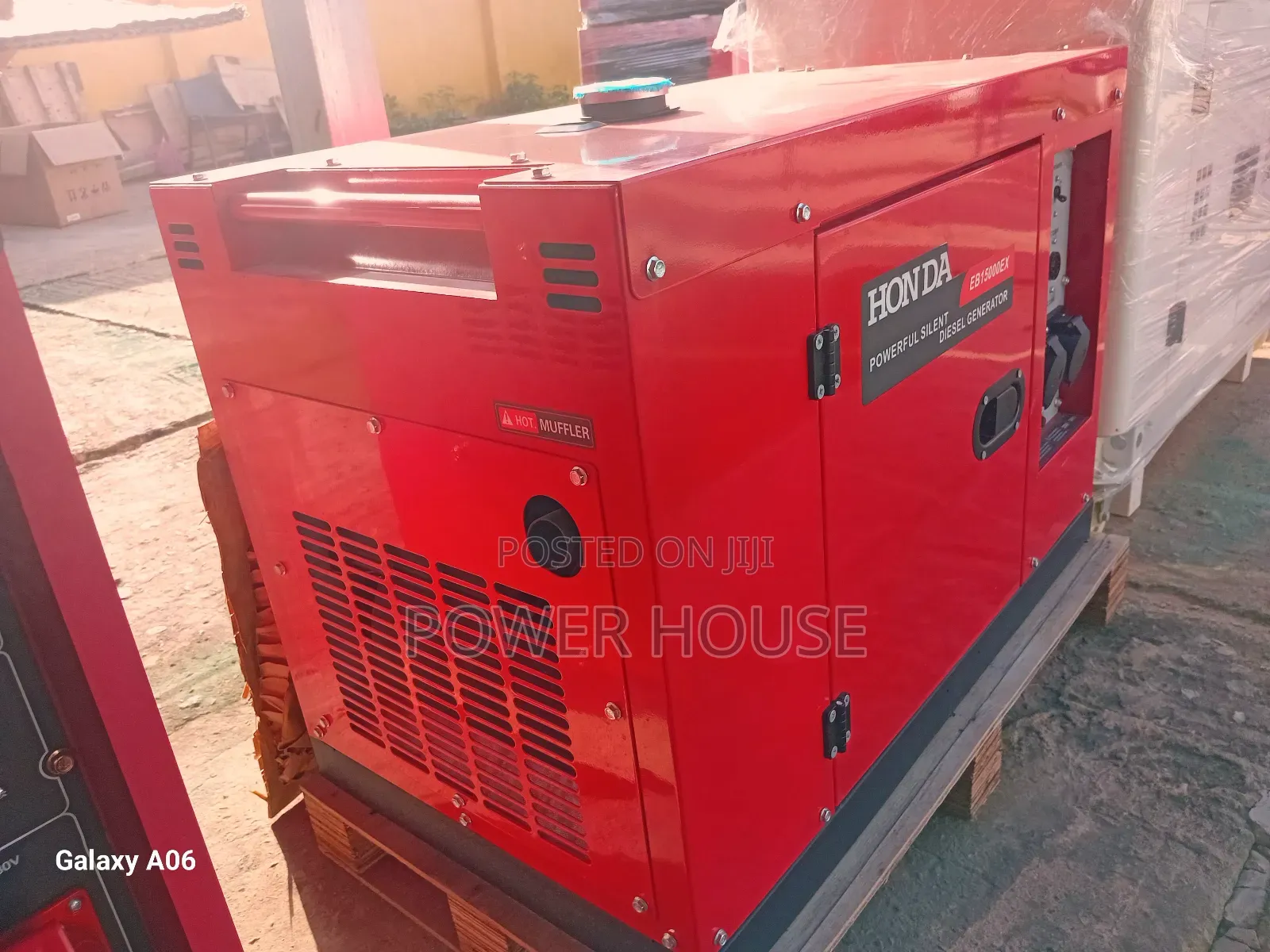Panel Draco Port Honda 15kva 16500watts Diesel Generator