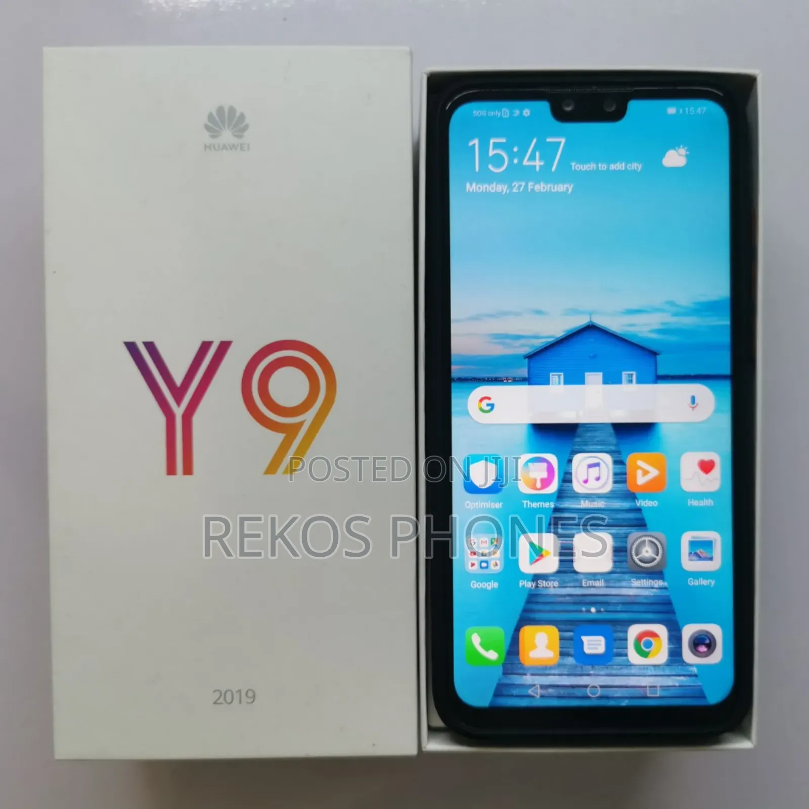 New Huawei Y9 2019 128 GB Black
