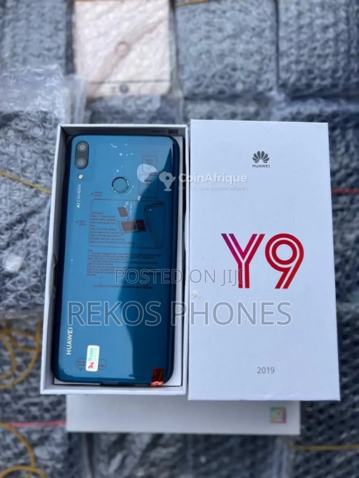 New Huawei Y9 2019 128 GB Black