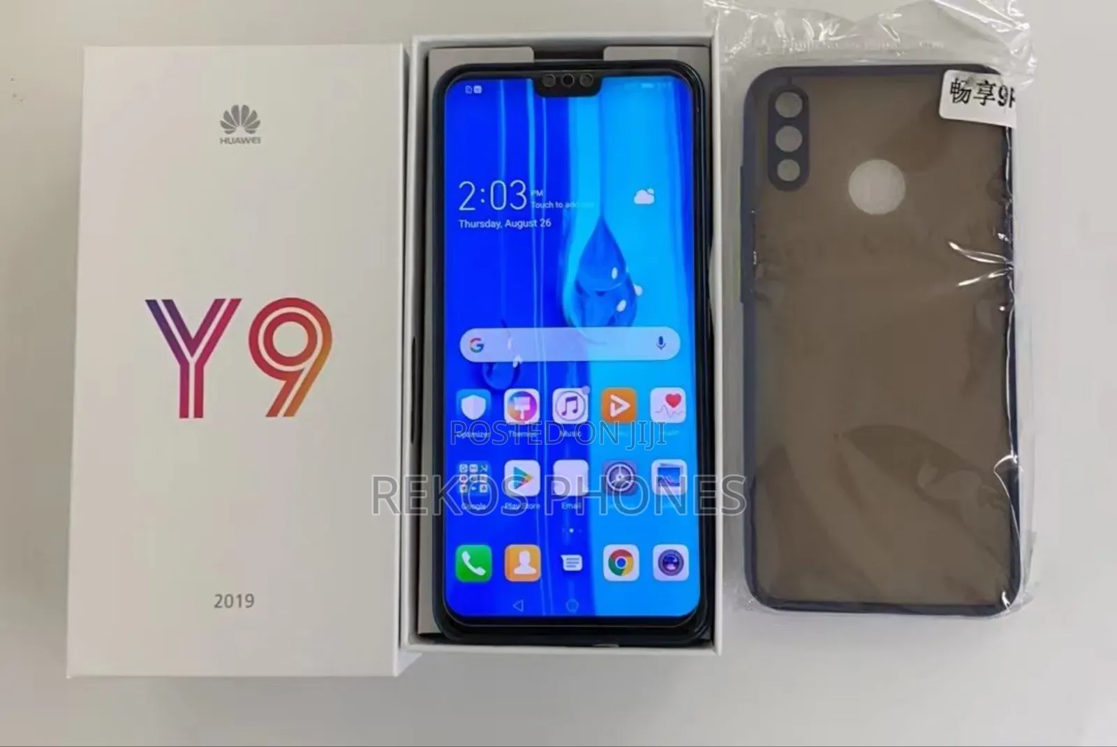 New Huawei Y9 2019 128 GB Black