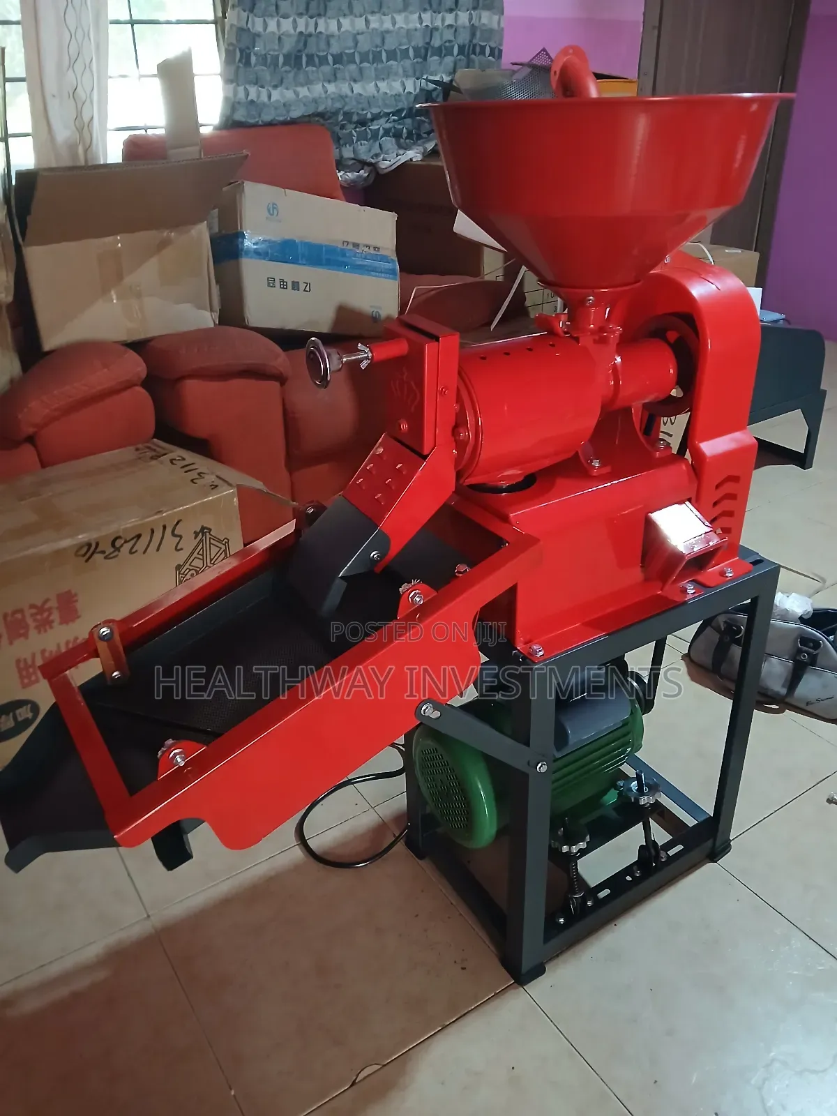 Rice Milling Machine