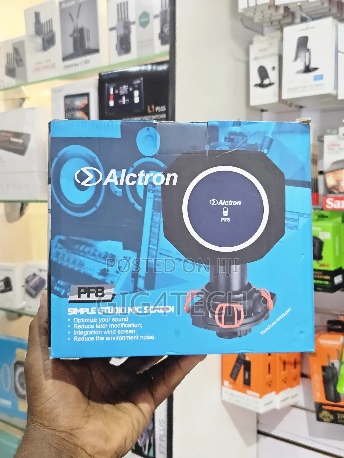 Alctron Pf8 Microphone Vocal Shield
