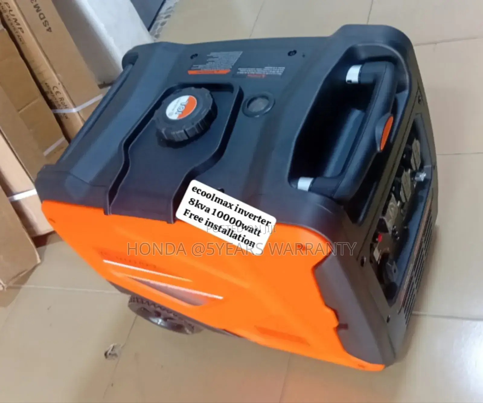 Sustainable Energy Partner Ecoolmax Inverter Generator 8kva