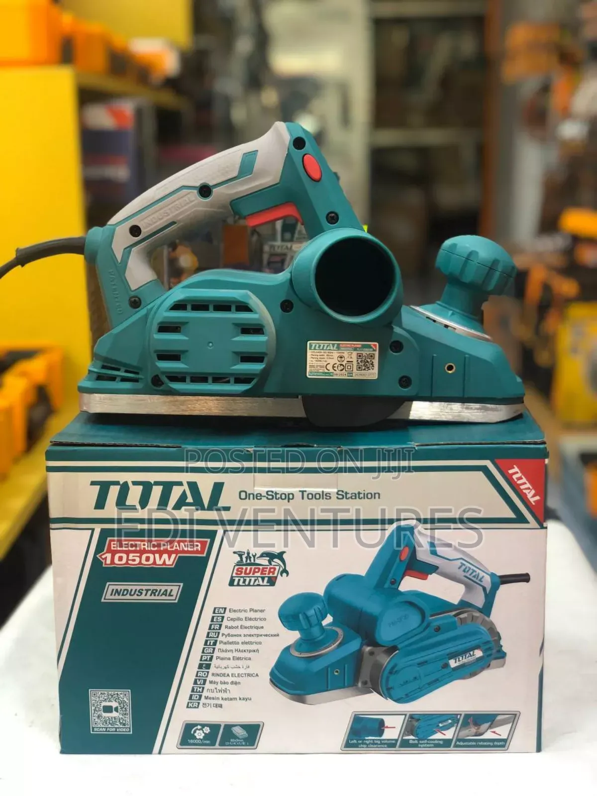 Total 1050w Electric Planer