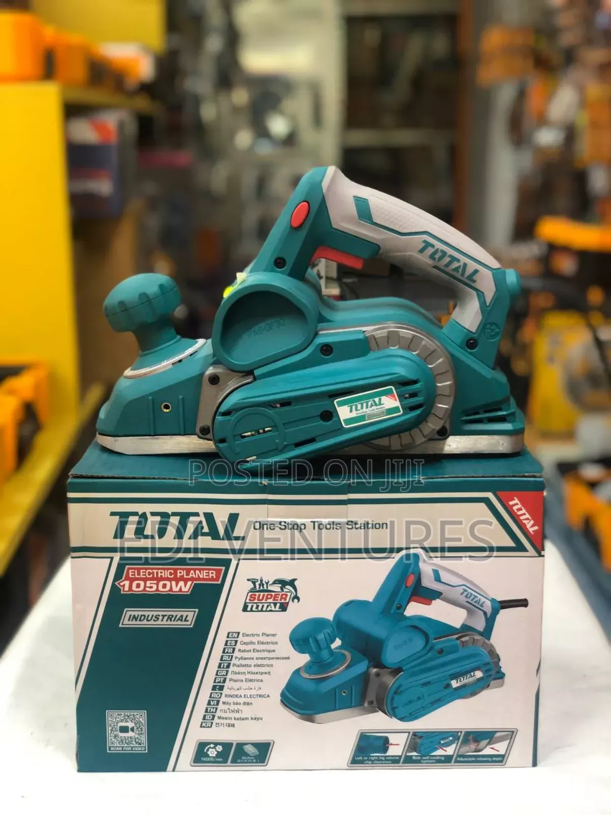 Total 1050w Electric Planer