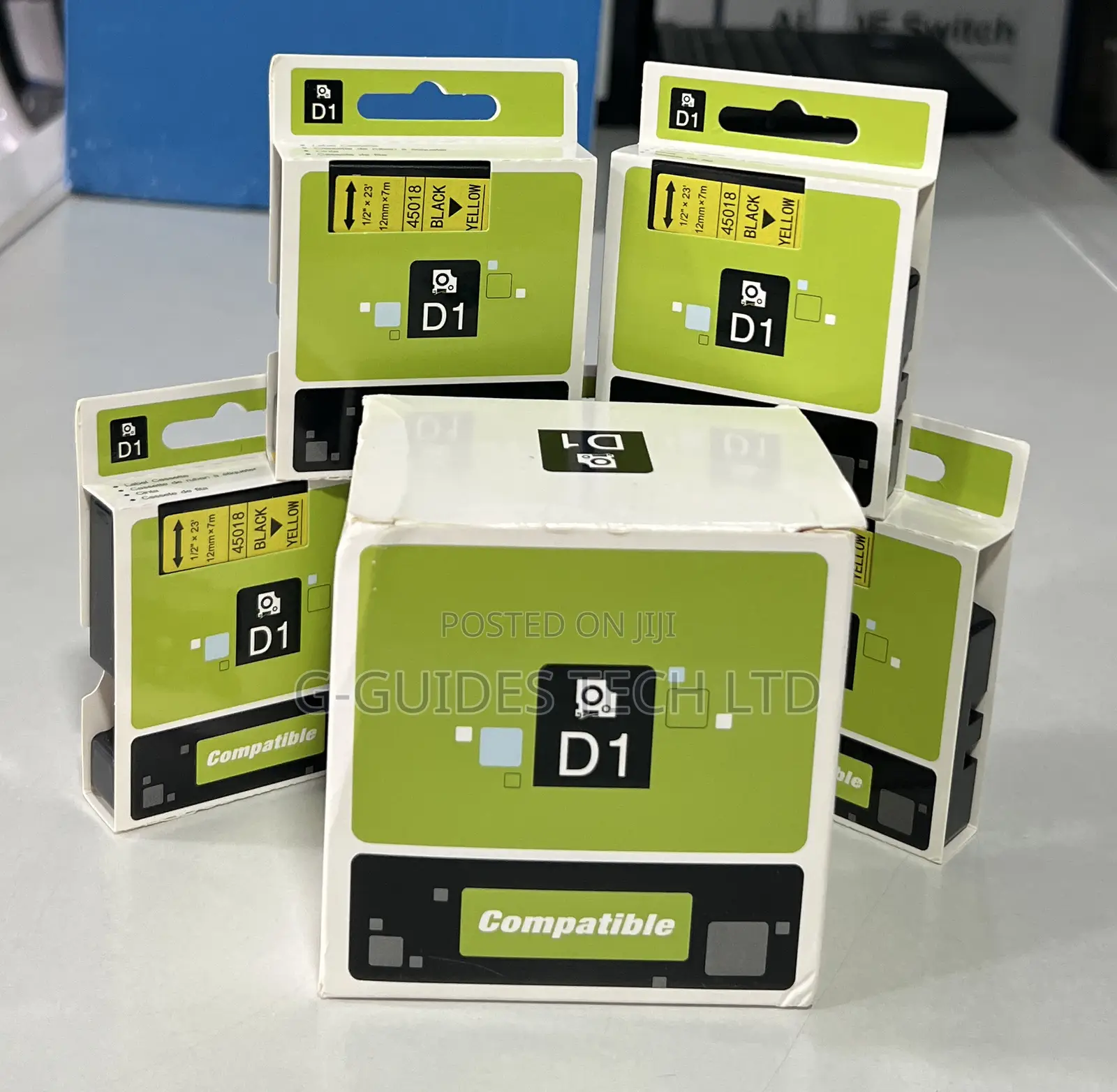 Dymo D1 Label Cassette , Dymo D1 Compatible Label Tape