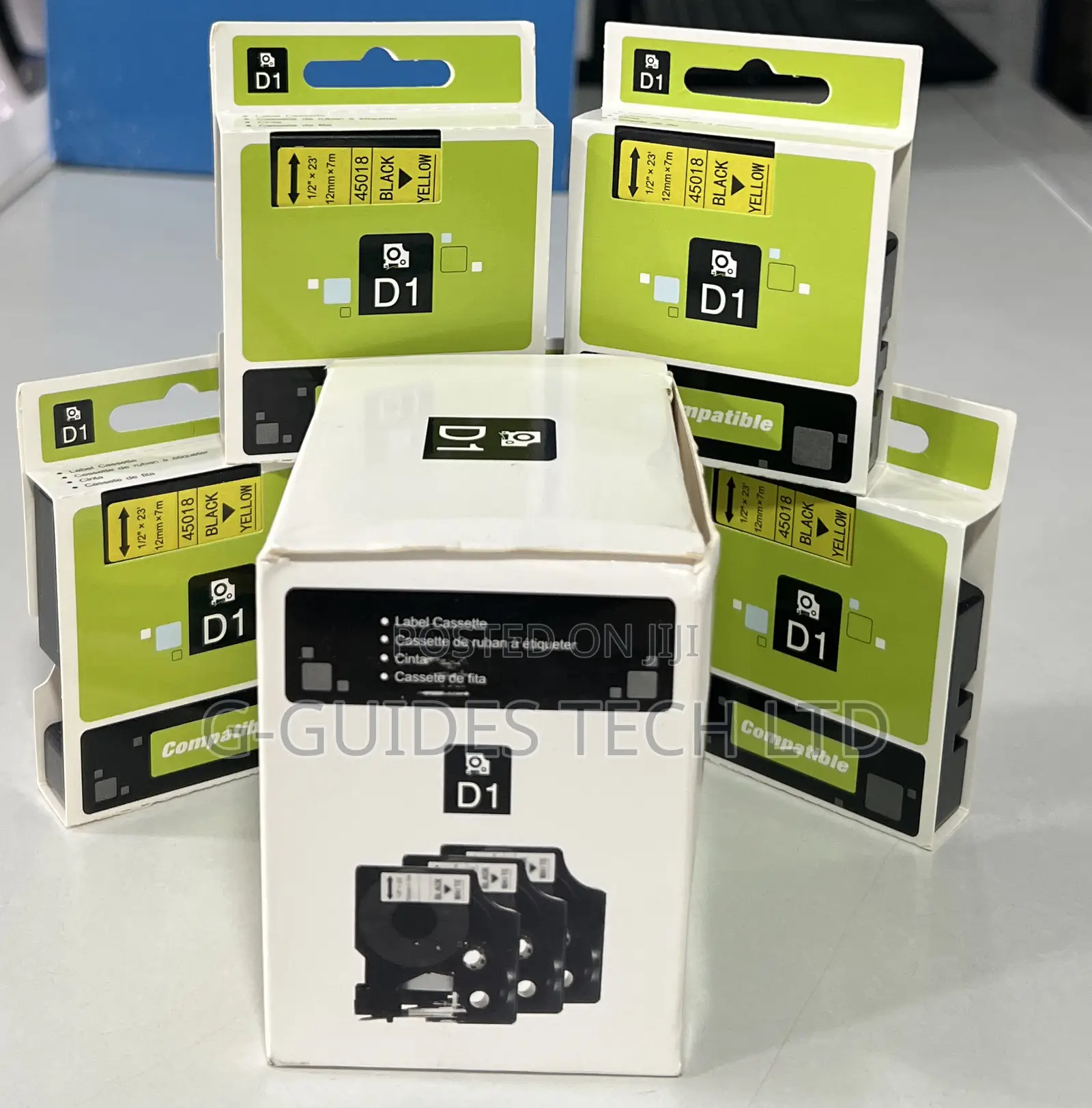 Dymo D1 Label Cassette , Dymo D1 Compatible Label Tape