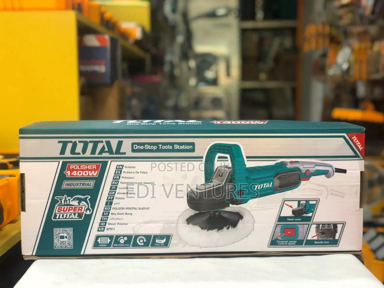 Total 1400w Angle Polisher