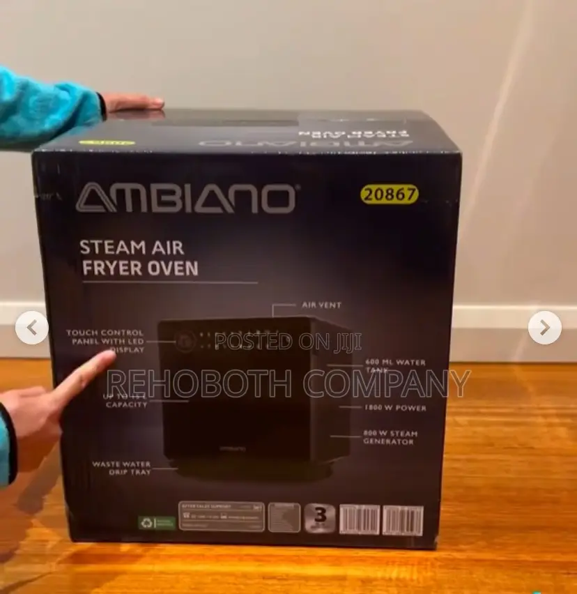 Ambiano Steam Air Fryer Oven 20867