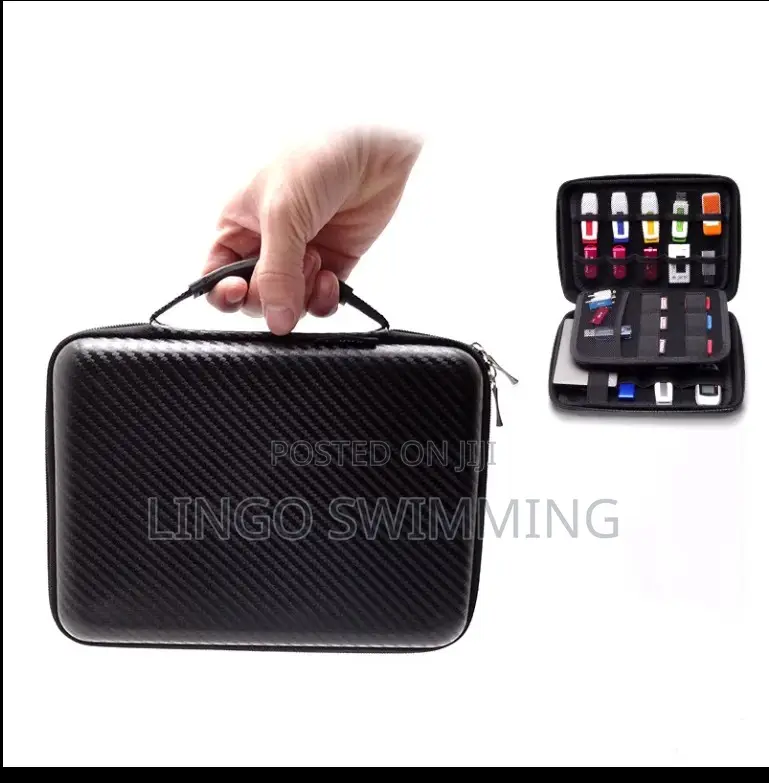 Portable Case for (Usb Drive, External Hard Drive Cables)